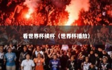 看世界杯续杯（世界杯播放）