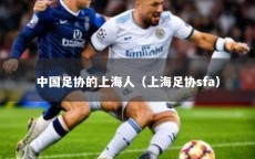 中国足协的上海人（上海足协sfa）