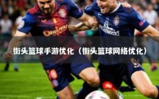 街头篮球手游优化（街头篮球网络优化）