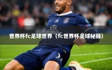 世界杯fc足球世界（fc世界杯足球秘籍）